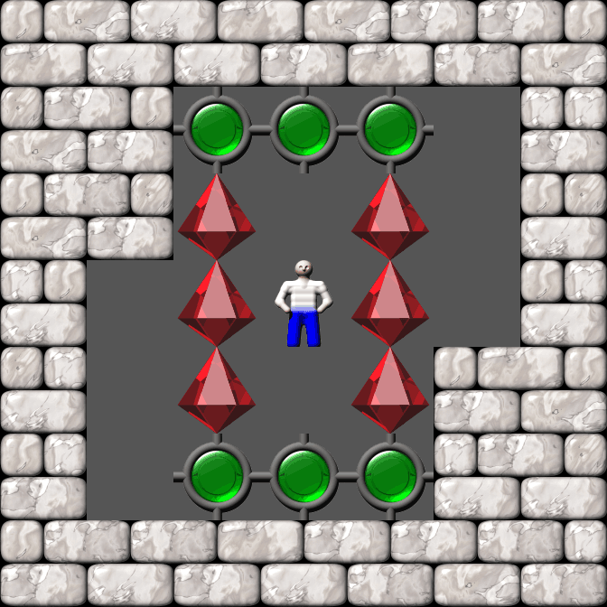 Сокобан More Bugs collections уровень 259